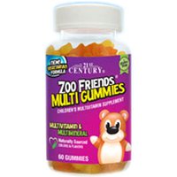 Zoo Friends Multi Gummies for Children, Chewable Multivitamin, 60 Gummies, 21st Century HealthCare