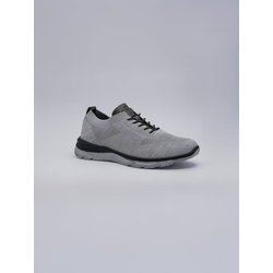 engbers Herren Sneaker atmungsaktiv Grau regular uni