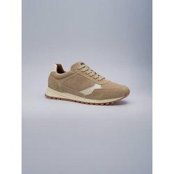 engbers Herren Sneaker aus Velourleder Beige regular uni