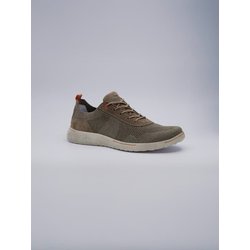 engbers Herren Sneaker aus Materialmix Beige regular uni