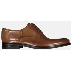 engbers Herren Halbschuh aus Leder Braun regular uni
