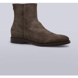 emilio adani Herren Boots mit Reißverschluss Beige regular uni