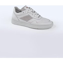 emilio adani Herren Sneaker aus Leder Weiß regular uni