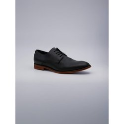 engbers Herren Business Schuh aus Leder Schwarz regular uni