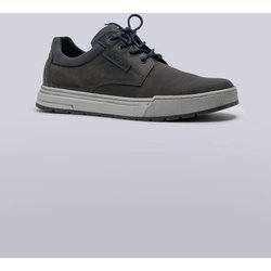 engbers Herren Halbschuh sportiv Grau regular uni