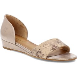 Goldene Sandalen Maciejka Modische Damenschuhe