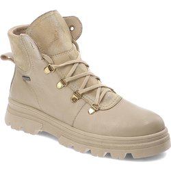 Beige Stiefeletten Armodo Gefütterte Damenschuhe