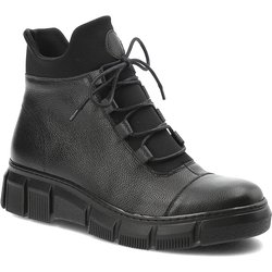 Schwarze Stiefeletten Armodo Modische Damenschuhe