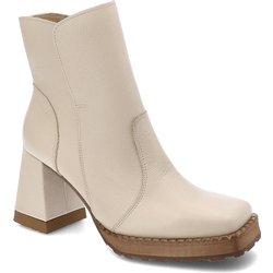 Beige Stiefeletten Armodo Elegante Damenschuhe