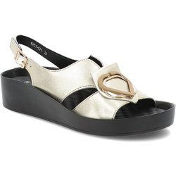 Goldene Sandalen S.Barski Aus Echtleder