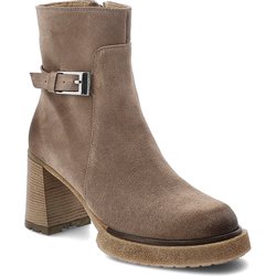 Beige Stiefeletten Armodo Absatzschuhe