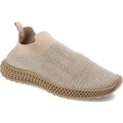 Beige Halbschuhe S.Barski Sportliche Damenschuhe