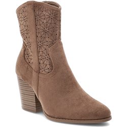 Braune Stiefeletten S.Barski Absatzschuhe