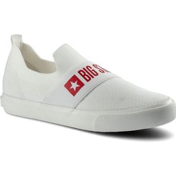 Weiße Turnschuhe Big Star Leichte Halbschuhe