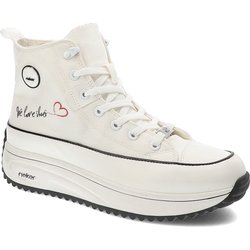 Weiße Sneakers Rieker Sportliche Damenschuhe