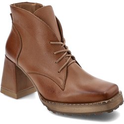 Braune Stiefeletten Armodo Aus Echtleder