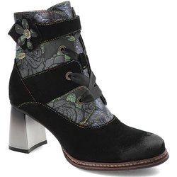 Schwarze Stiefeletten Laura Vita Elegante Damenschuhe
