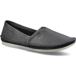 Schwarze Ballerinas Maciejka Damen Lederschuhe