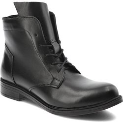 Schwarze Schnürschuhe Armodo Aus Echtleder