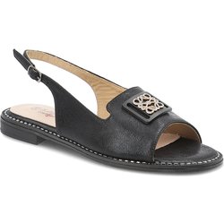 Schwarze Sandalen S.Barski Elegante Damenschuhe