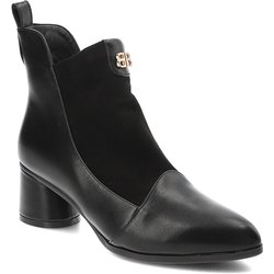 Schwarze Stiefeletten S.Barski Absatzschuhe