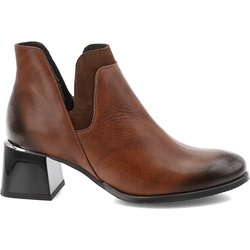 Braune Stiefeletten Armodo Modische Damenschuhe