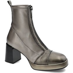 Graue Stiefeletten Hispanitas Elegante Damenschuhe