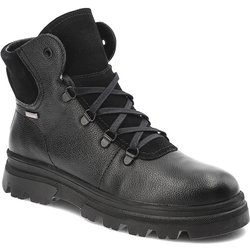Schwarze Stiefeletten Armodo Gefütterte Damenschuhe