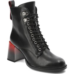 Schwarze Stiefeletten S.Barski Modische Damenschuhe