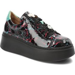 Schwarze Sneakers Maciejka Elegante Damenschuhe