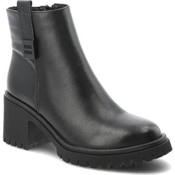 Schwarze Stiefeletten Cambell Absatzschuhe