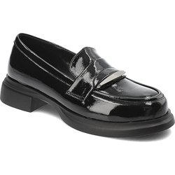 Schwarze Halbschuhe S.Barski Elegante Damenschuhe