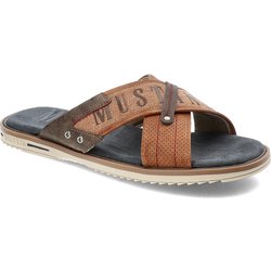 Braune Flip-Flops Mustang Für Herren