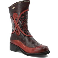 Rote Stiefel Laura Vita Modische Damenschuhe
