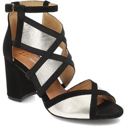 Goldene Sandalen Maciejka Elegante Damenschuhe