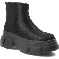 Schwarze Stiefeletten S.Barski Modische Damenschuhe