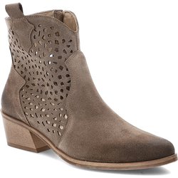 Braune Cowboystiefel Armodo Absatzschuhe