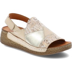 Beige Sandalen Maciejka Aus Echtleder