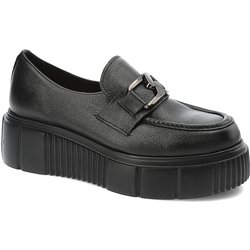 Schwarze Halbschuhe Armodo Schlupfschuhe