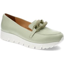 Grüne Halbschuhe Armodo Bequeme Damen Lederschuhe