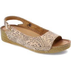 Beige Sandalen Maciejka Elegante Damenschuhe