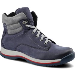 Dunkelblaue Schnürschuhe Pollonus Bequeme Damenschuhe