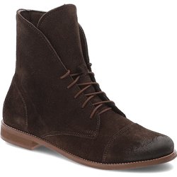 Braune Stiefeletten Armodo Flache Schuhe
