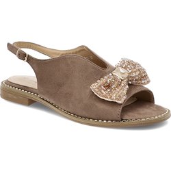 Beige Sandalen S.Barski Für Frauen