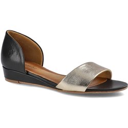 Schwarze Sandalen Maciejka Elegante Lederschuhe