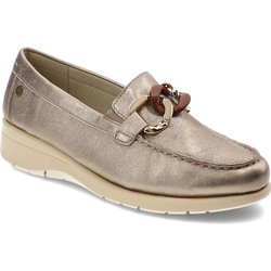 Goldene Halbschuhe Maciejka Modische Damenschuhe