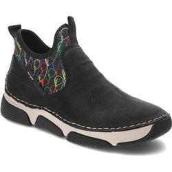 Schwarze Halbschuhe Rieker Bequeme Damenschuhe