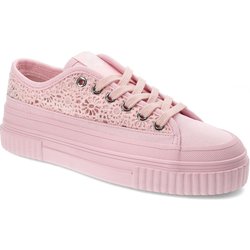 Rosa Turnschuhe Lee Cooper Schnürschuhe