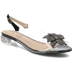 Schwarze Sandalen S.Barski Elegante Damenschuhe