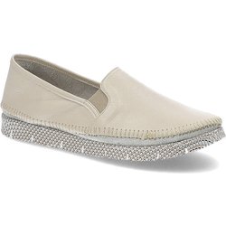 Beige Halbschuhe Maciejka Modische Damen Lederschuhe